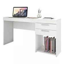 Mesa Escritório Computador Gaveta Office Branco - Notável