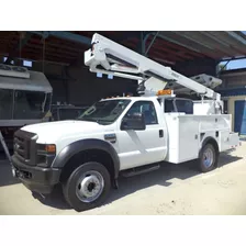 Camion 2010 Ford F550 Grua Con Canastilla De 42'