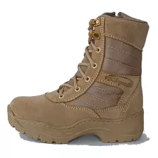 Bota Botin Militar Arena Desierto Kamel