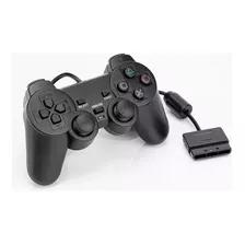 Controle Para Ps2 Dualshock Com Fio Analógico Plug And Play