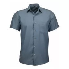 Camisa Amil Microleve Uniforme Não Amassa Manga Curta Luxo