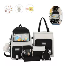 Set5 Mochilas Escolares Lapicera Estudiante Tote Monedero Mochila Bolsas Escolar Mochilas Mochila Mochila Para Laptop Mochilas Para Niños Y Niñas