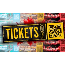 500 Entradas Qr Imprimibles Para Tu Evento 