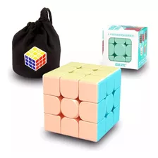 Cubo Moyu 3x3x3 Macaron Stickerless + Estuche Full