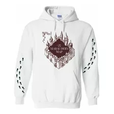 Sudadera Tipo Hoodie - Mapa Del Merodeador ( Harry Potter )