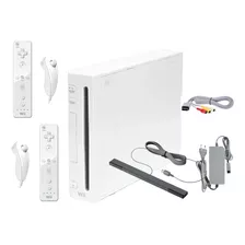 Nintendo Wii Com 2 Controles Completo + Jogo Original Envio Rápido