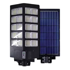 Lampara Reflector Solar 1000w Poste Exterior Luminaria Solar