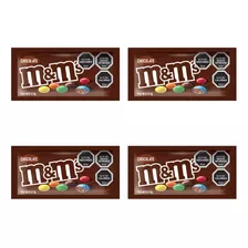 M&m´s (mym) Marron Leche Milk Chocolate 49.3g X 4 Unidades