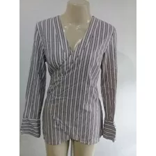 Camisa Feminina Traspassada Tam M