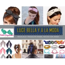 Diademas, Scrunchies, Bandanas, Turbantes