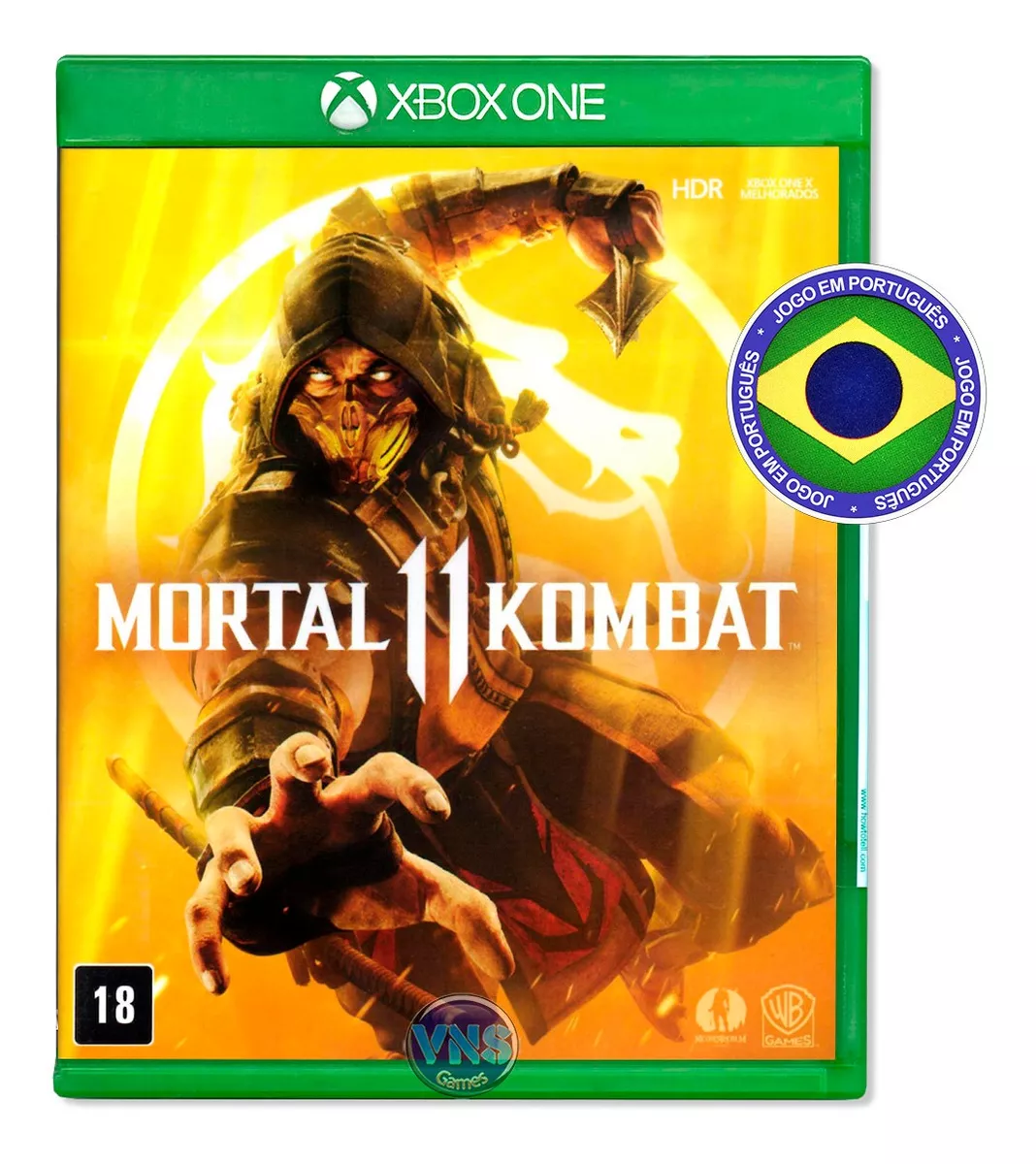 Mortal Kombat 11 - Xbox One - Mídia Física - Lacrado