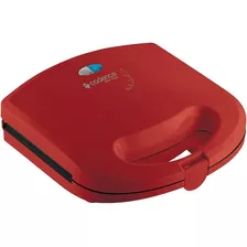 Sanduicheira Elétrica Minigrill Cadence Colors Vermelha-110v Cor Vermelho Voltagem 110v