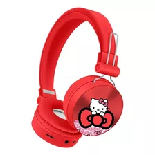 Audífonos Hello Kitty Inalámbricos Con Bluetooth Y Micrófono