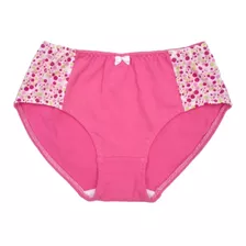 Combo De 4 Pantaletas Blumas Niñas Pantys 100%algodon