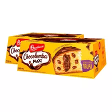 Kit 2 Colomba Chocolomba Maxi Trufa Bauducco 650g - Bauducco