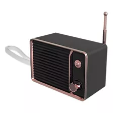 Parlante Bluetooth Portátil Retro Vintage Inalámbrico Mp3