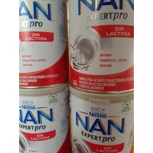 Nan Sin Lactosa Pack 4 Latas De 400g C/u