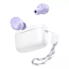 Auriculares Inalámbricos Anker Soundcore A20i Bass Ipx5 Bt 5.3, Color Blanco/lila Luz Blanca