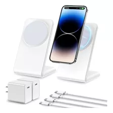 2 Pack Meifigno Cargador Inalámbrico Magnético Para iPhone 1