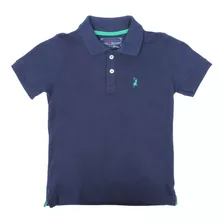 Camisa Infantil Gola Polo Azul Marinho Austin Western 32474