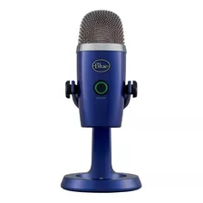 Microfone Blue Yeti Nano Omnidirecional E Cardióide Blue