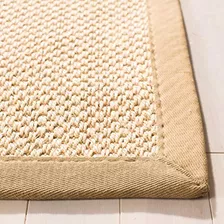 Safavieh Natural Fiber Collection Nf141b Border Sisal Area R