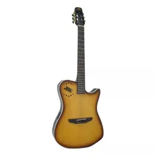 Violão Clássico Marquês Vn-12 Para Destros Sunburst Verniz Fosco