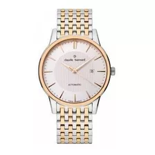 Reloj Claude Bernard Automático Suizo, Ss Bicolor -40%