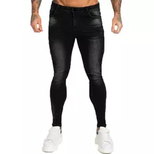 Calça Masculina Jeans Skinny Premium Lisa Stretch Lycra