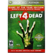 Left 4 Dead Xbox 360 Físico Original