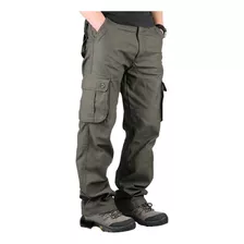 Pantalon Cargo 3 Colores De Trabajo Hombre Triple Costura 