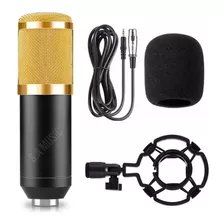 Microfone Condensador Bm 800 Bm800 Profissional P/ Estudio Youtubers Gravaçao Videos Lives Voz E Instrumentos Musicais