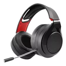 Auricular Gamer Inalámbrico Micrófono Pc Ps4 Noga Revoker Color Negro