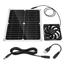 Ventilador De Escape Solar De 12 W Para Exteriores De 12 V