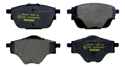 Balatas Traseras Textar Peugeot 3008 2020 2021 2022 2023 Foto 3