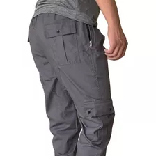 Jogger Dril Camuflado Bota Recta