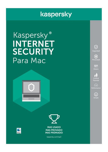 Licencia Kaspersky Internet Security Para Mac 1 Equipo 1 Año