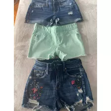 3 Shorts Impecables!!! Lote Impotados