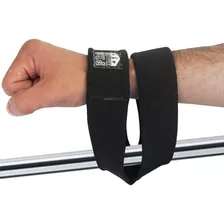 Strap 8 Pro Trainer Academia Musculação Barra Cor Preto