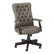 Bush Furniture Key West - Silla De Oficina Con Respaldo Alt.