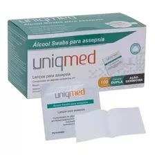 Álcool Swab 70% Saches Lenços Umedecidos 2000 Unid - Uniqmed