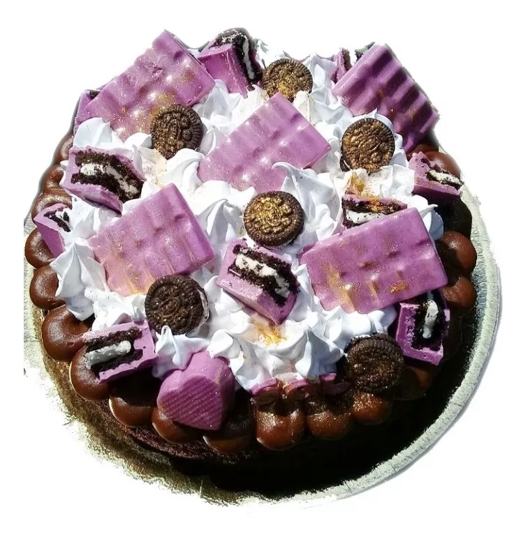 Torta Brownie Decorada Con Golosinas/sakura Bakery 
