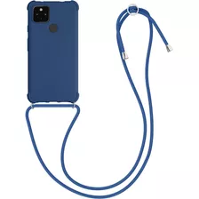 Funda Para Celular Google Pixel 4a 5g Kwmobile Color Azul