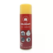 Tinta Spray Alta Temperatura Amarelo - 600ºc- Colorart