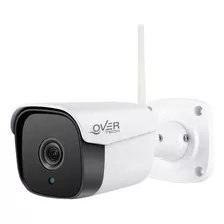 Camara Exterior Seguridad Overtech Ov-59wb Full Hd Wifi 3x Color Blanco