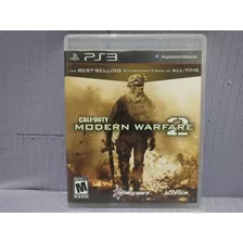 Ps3 Call Of Duty Modern Warfare 2 Ps3 Semi Novo + Manual 