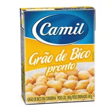 Grão De Bico Pronto Camil Em Conserva 380gr - Kit Com 2 