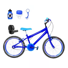 Bicicleta Masculina Aro 20 Aero + Kit Passeio E Acelerador