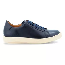 Sneaker Hush Puppies Tobias Azul Para Hombre