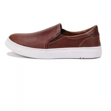 Sapatenis Slip On Iate 100% Couro Original